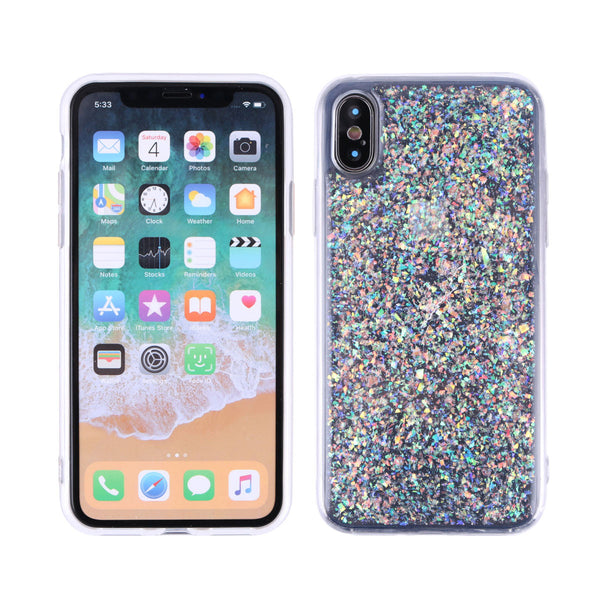 Special for iPhone X Soft Glitter TPU Protection and Style