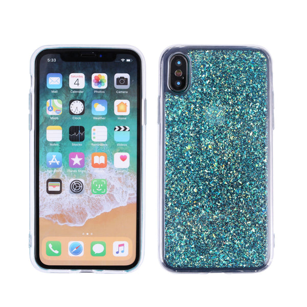 Special for iPhone X Soft Glitter TPU Protection and Style