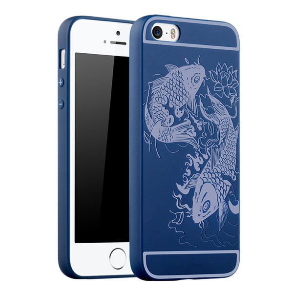 Printed Slit fit soft TPU for iPhone