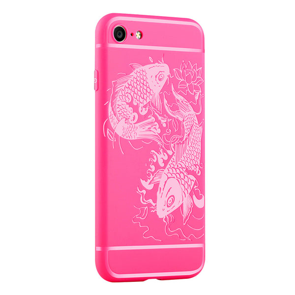 Printed Slit fit soft TPU for iPhone