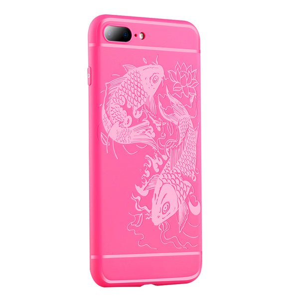 Printed Slit fit soft TPU for iPhone